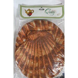 5/$25 Novelty Oven Mitt Orange Seashell Hotpad NEW Best Quality Brand Beach